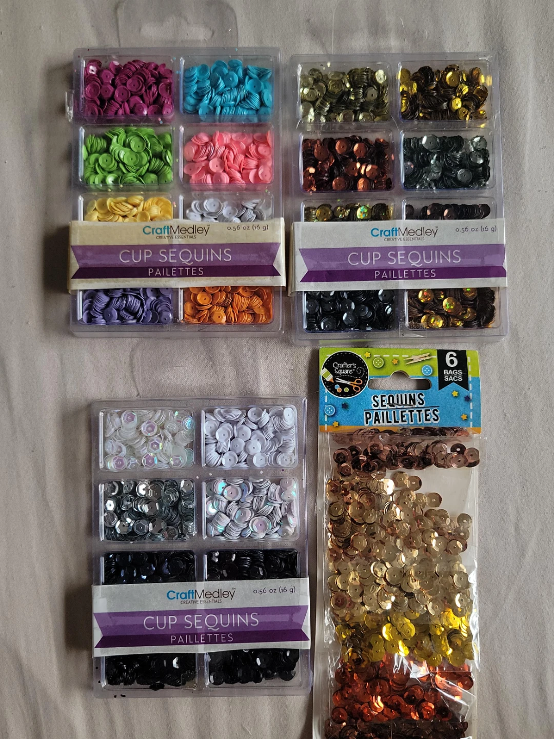 $3 for all - Cup Sequins thumbnail