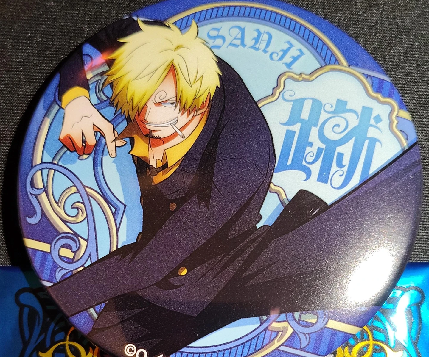 Sanji One Piece Yakara Can Badge Mugiwara store