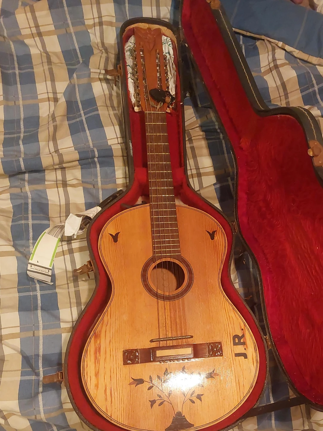 Vintage Bandurria 12 string Guitar thumbnail