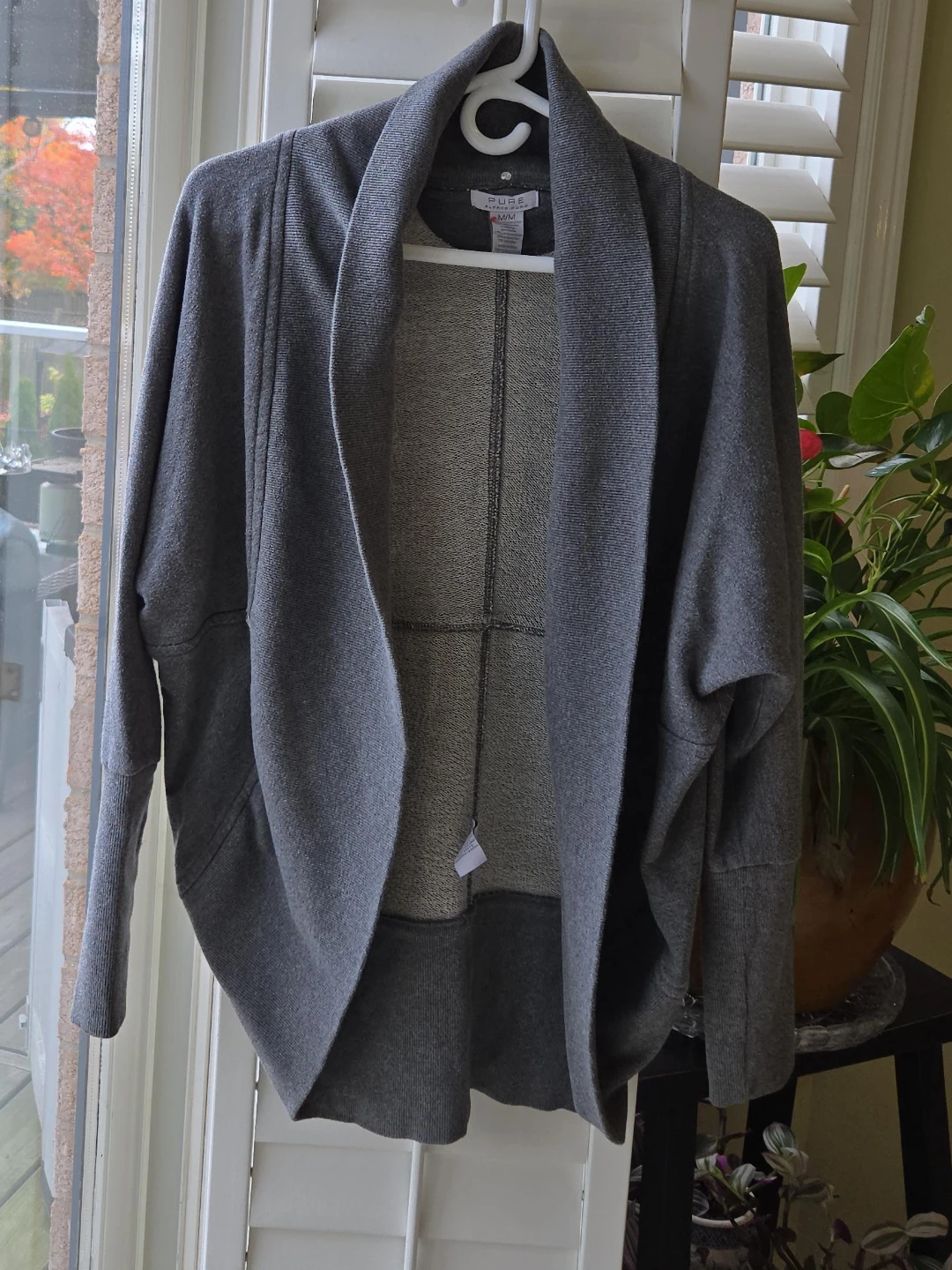 PURE Cardigan - Size M/M - Grey