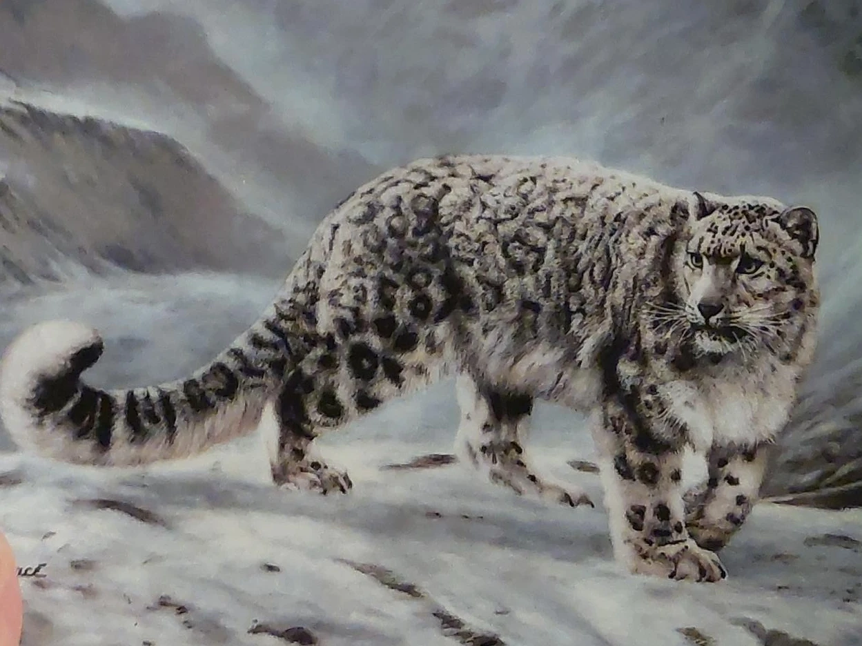 W.S. George "Fleeting Encounter" Collector Plate