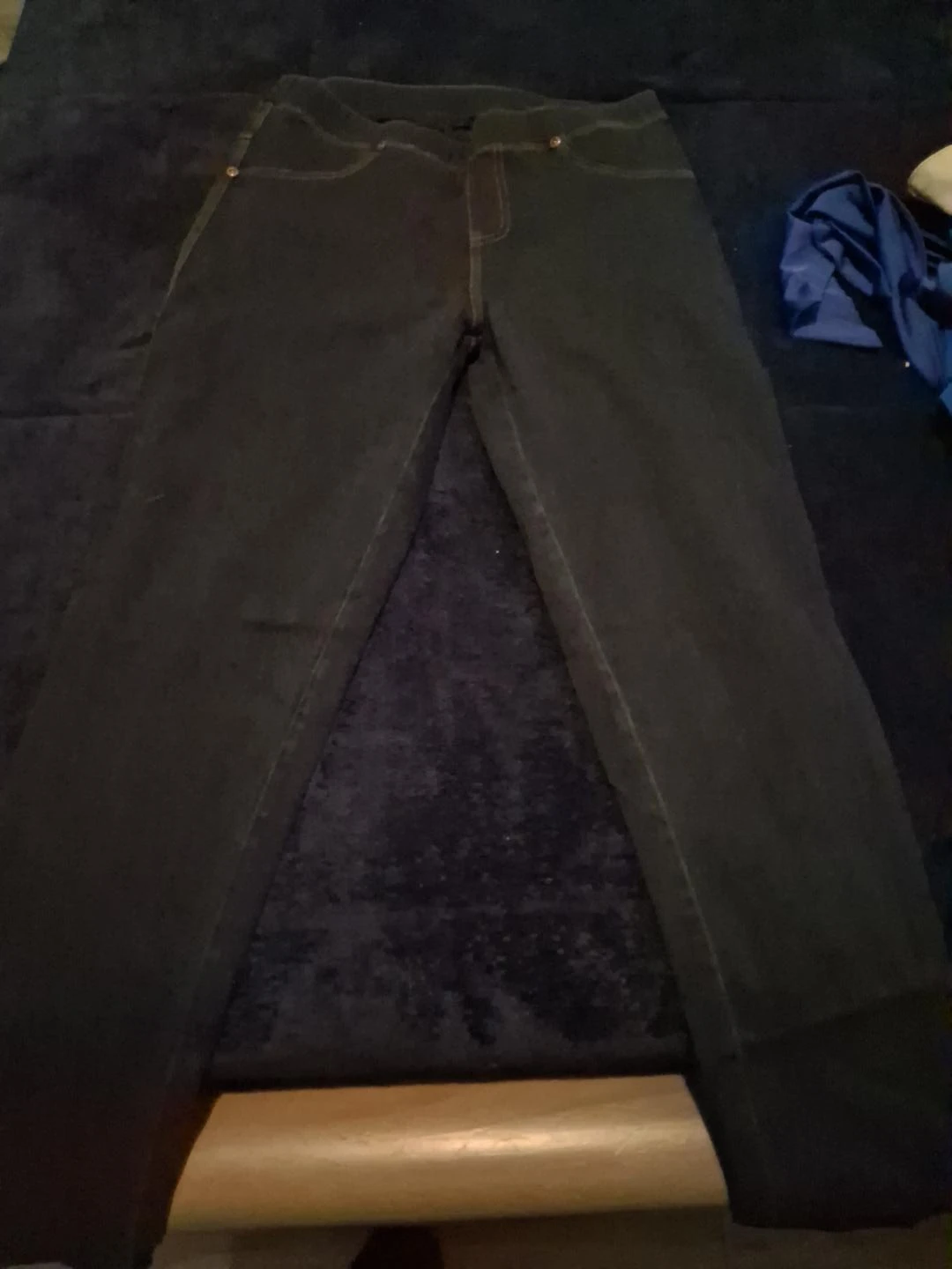 Dark Wash Denim Jeggings