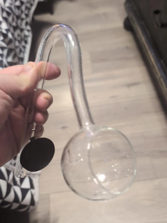 Glass outflow pipe (lily) for aquarium