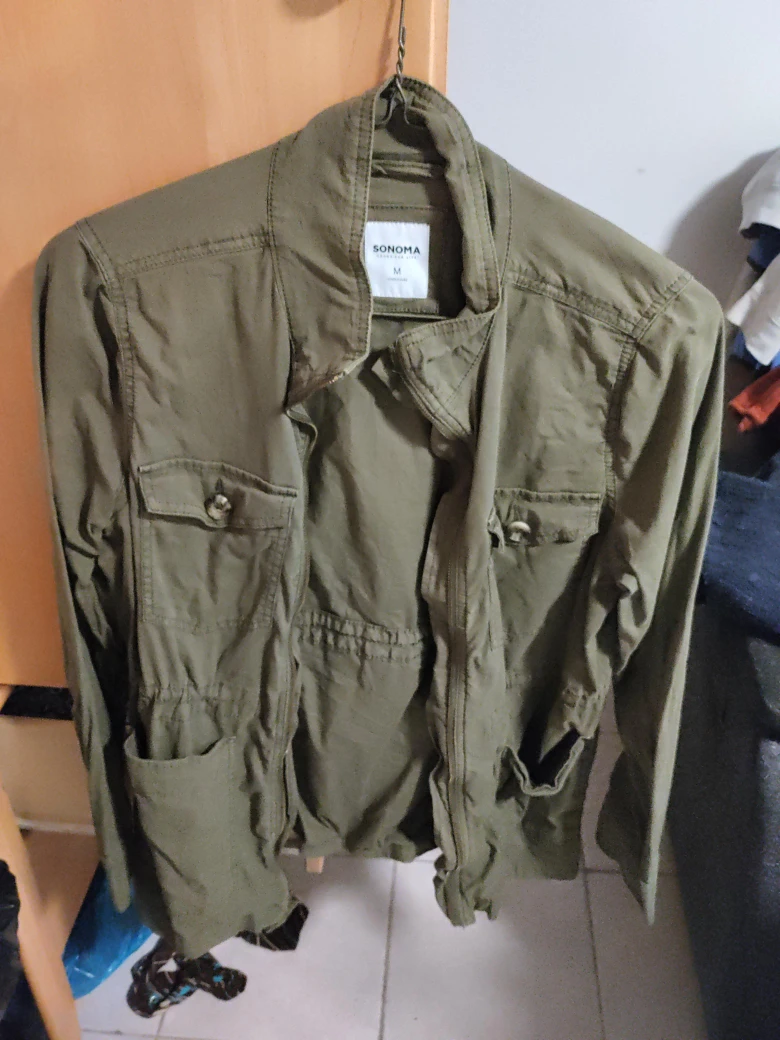 Sonoma Olive Green Jacket - Size M