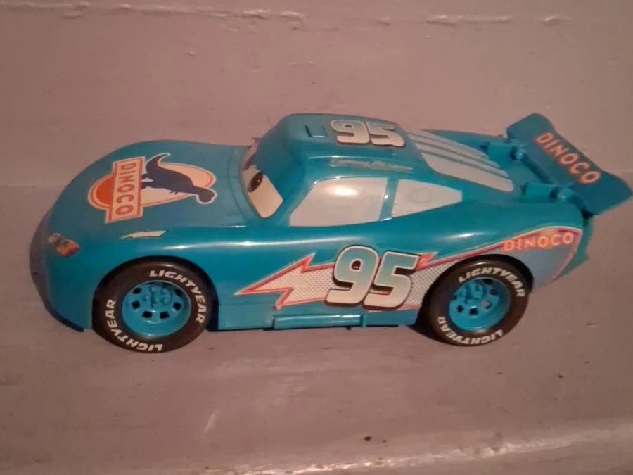 Disney Pixar Cars Dinoco Lightning McQueen thumbnail