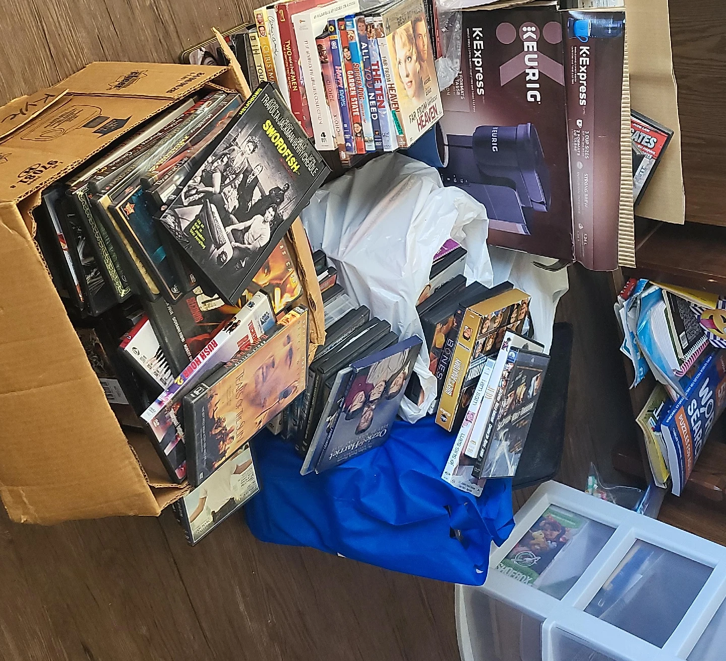 DVD Movies & Keurig K-Express