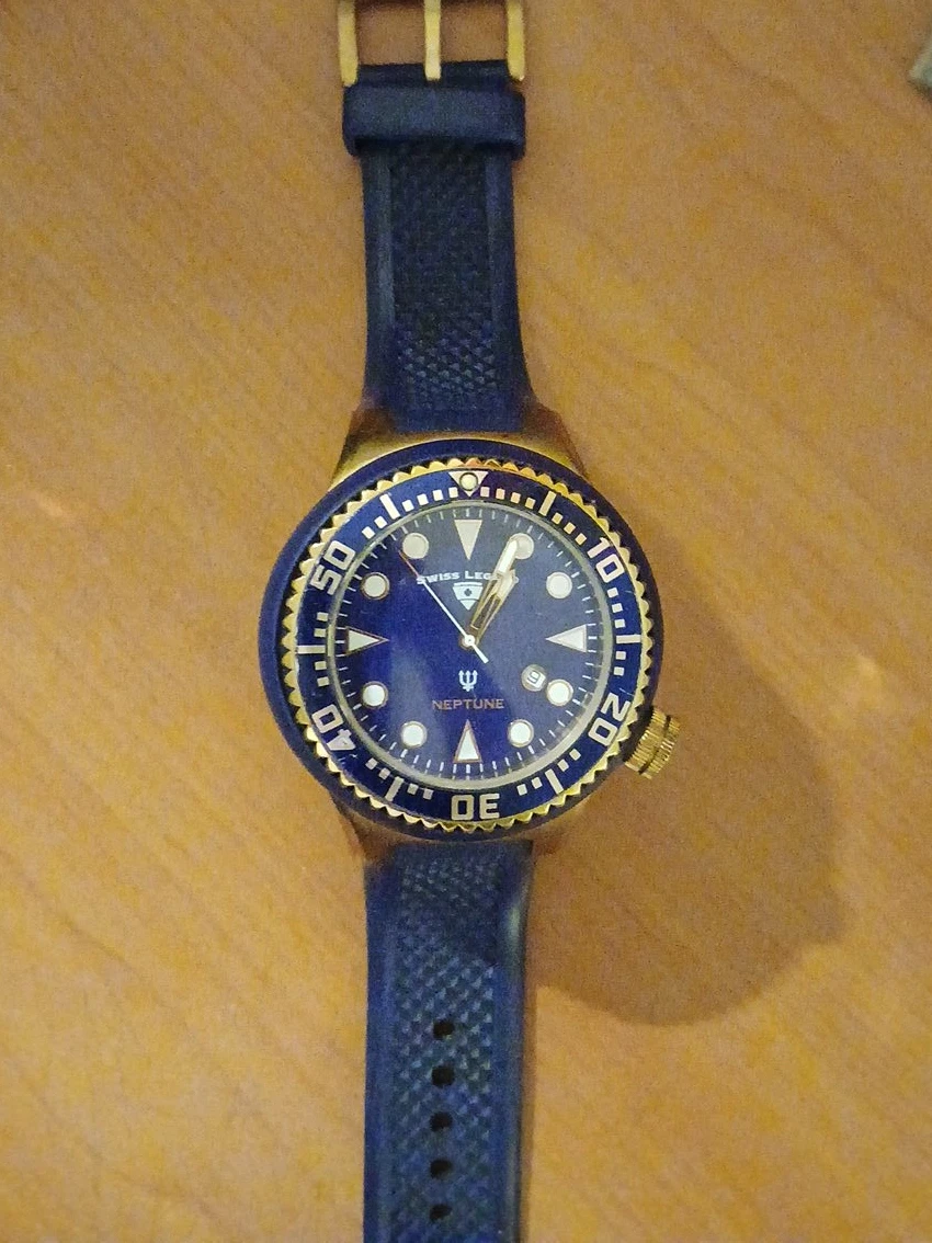 Swiss Legend Neptune Blue Watch