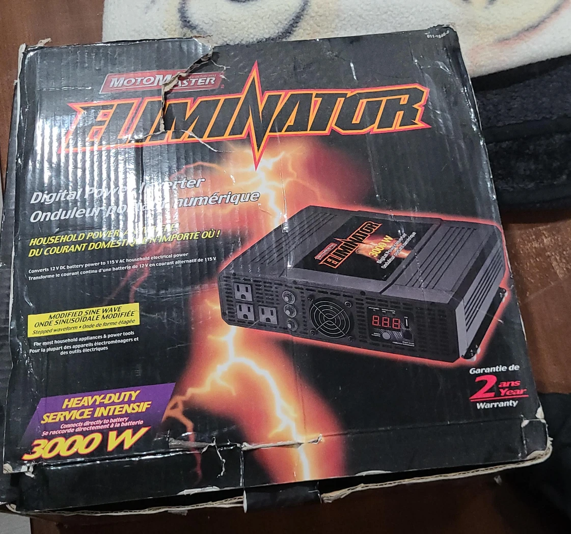 MotoMaster Eliminator 3000W Digital Power Inverter