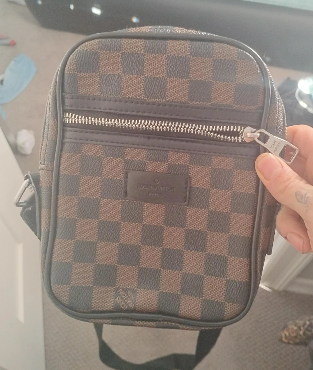 Louis Vuitton Damier Ebene Mini Soft Trunk