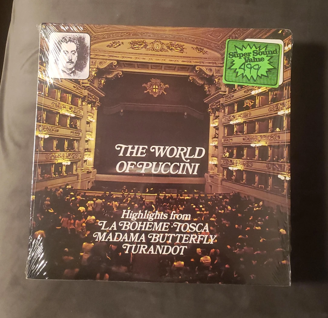 The World of Puccini Vinyl Record thumbnail