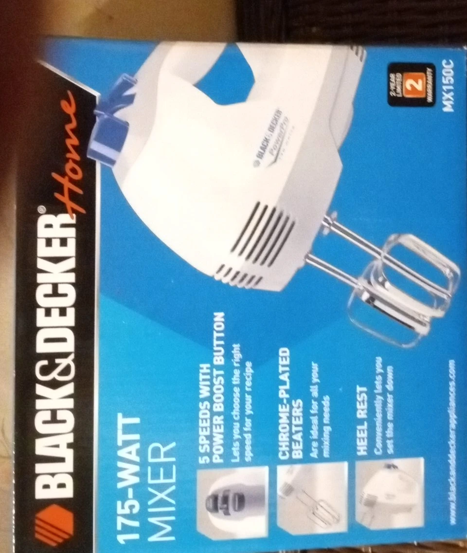 Black & Decker 175-Watt Mixer MX150C