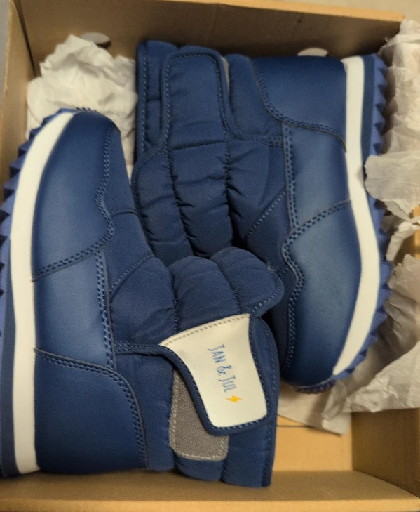 Jan & Jul Blue Snow Boots (Size Unknown)