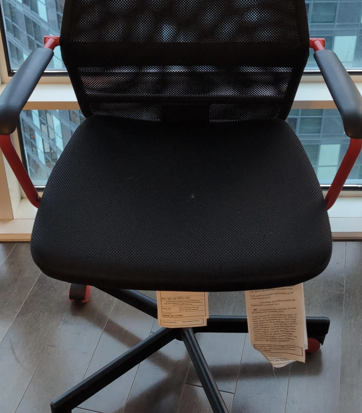Ikea Black office/gaming chair thumbnail