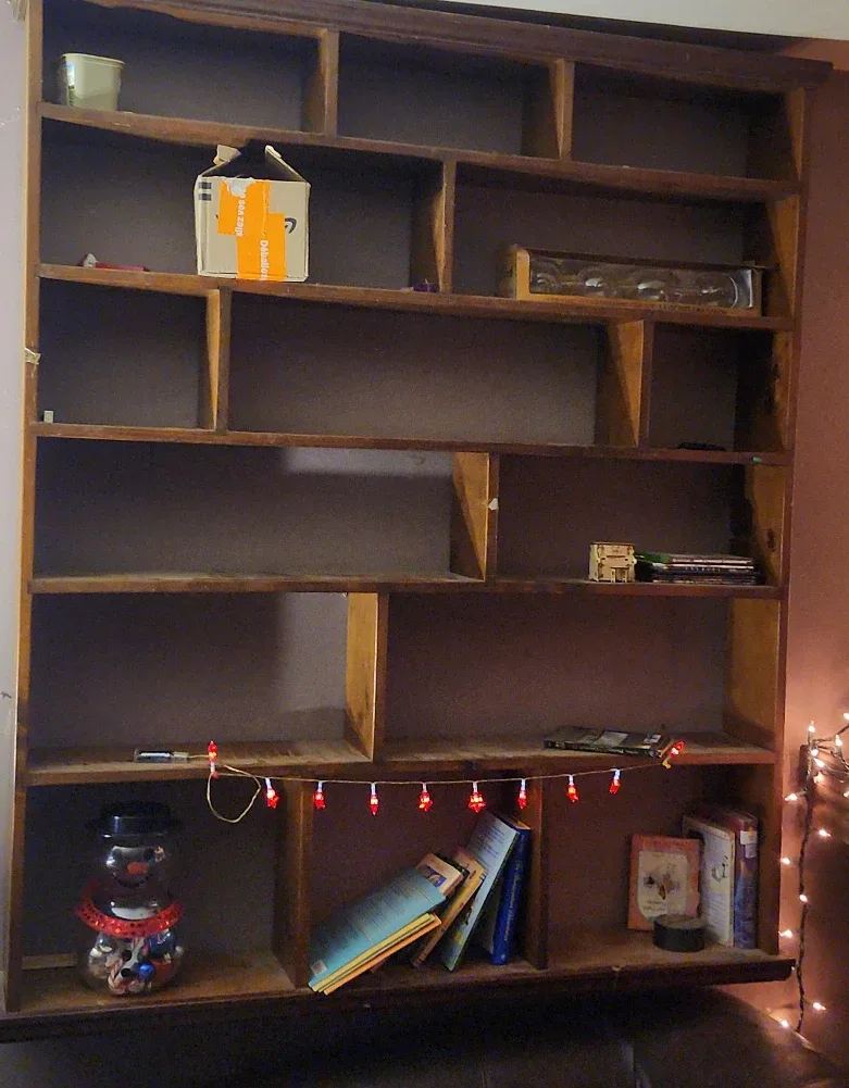 Wooden Bookcase