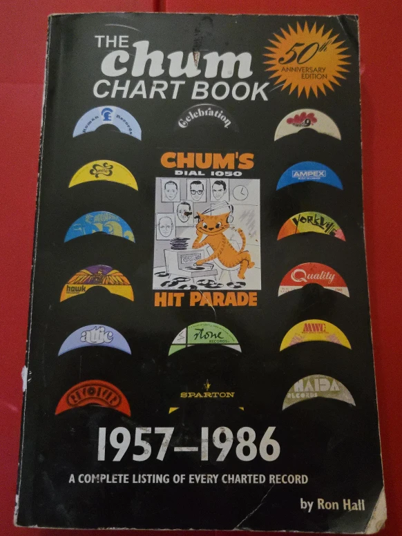 The CHUM Chart Book 1957-1986 by Ron Hall