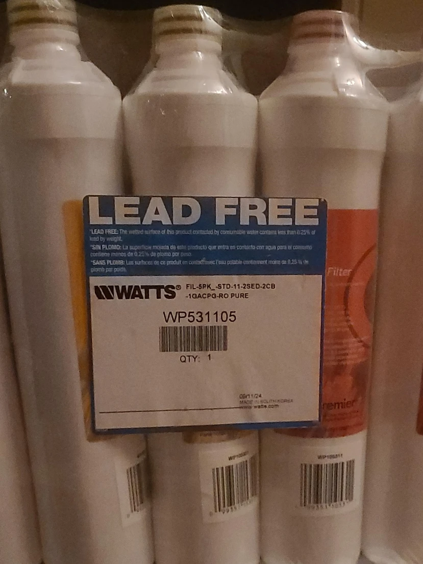 Watts WP531105 Water Filter - Lead Free