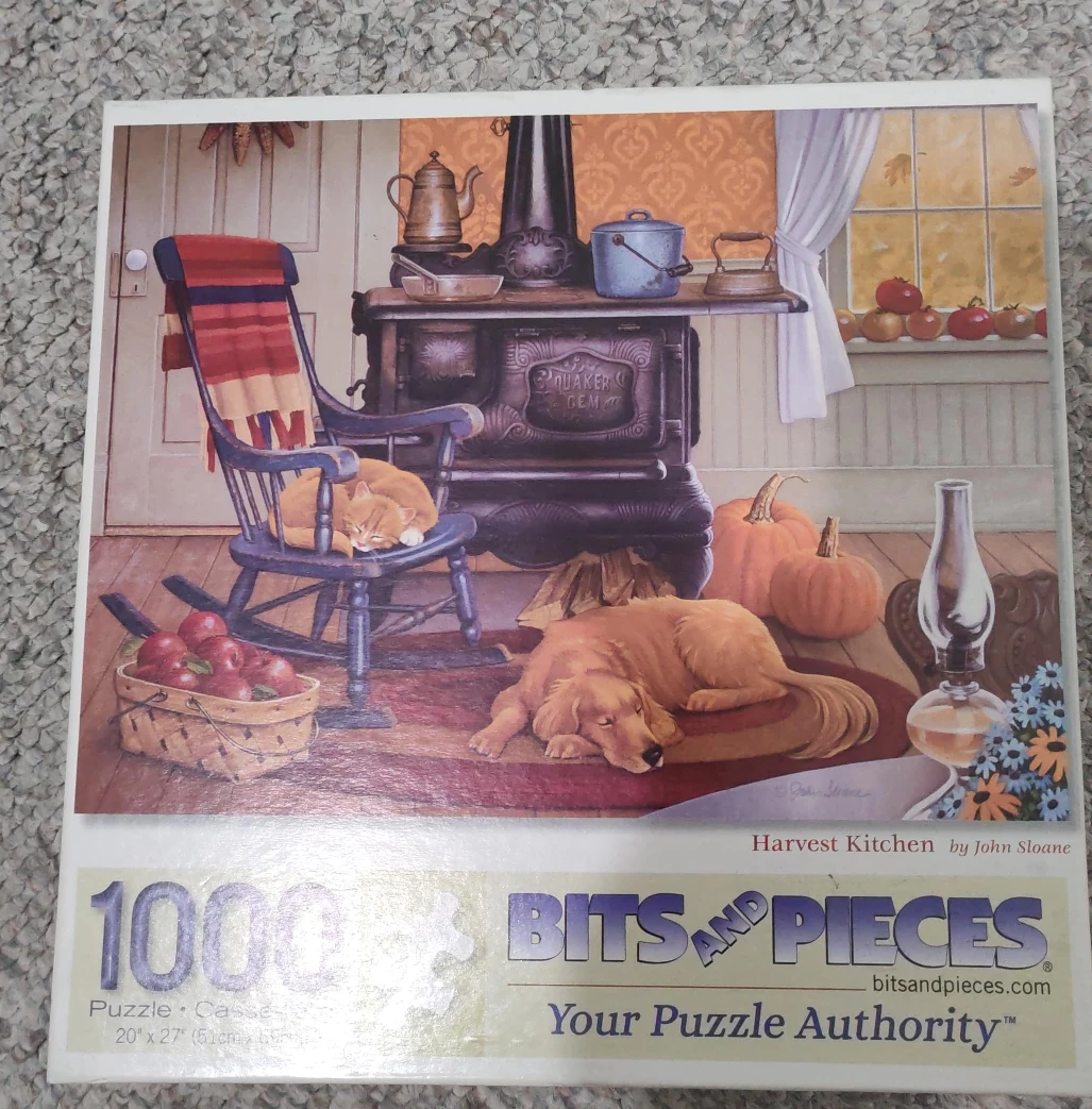 Bits and Pieces 1000-Piece Jigsaw Puzzle