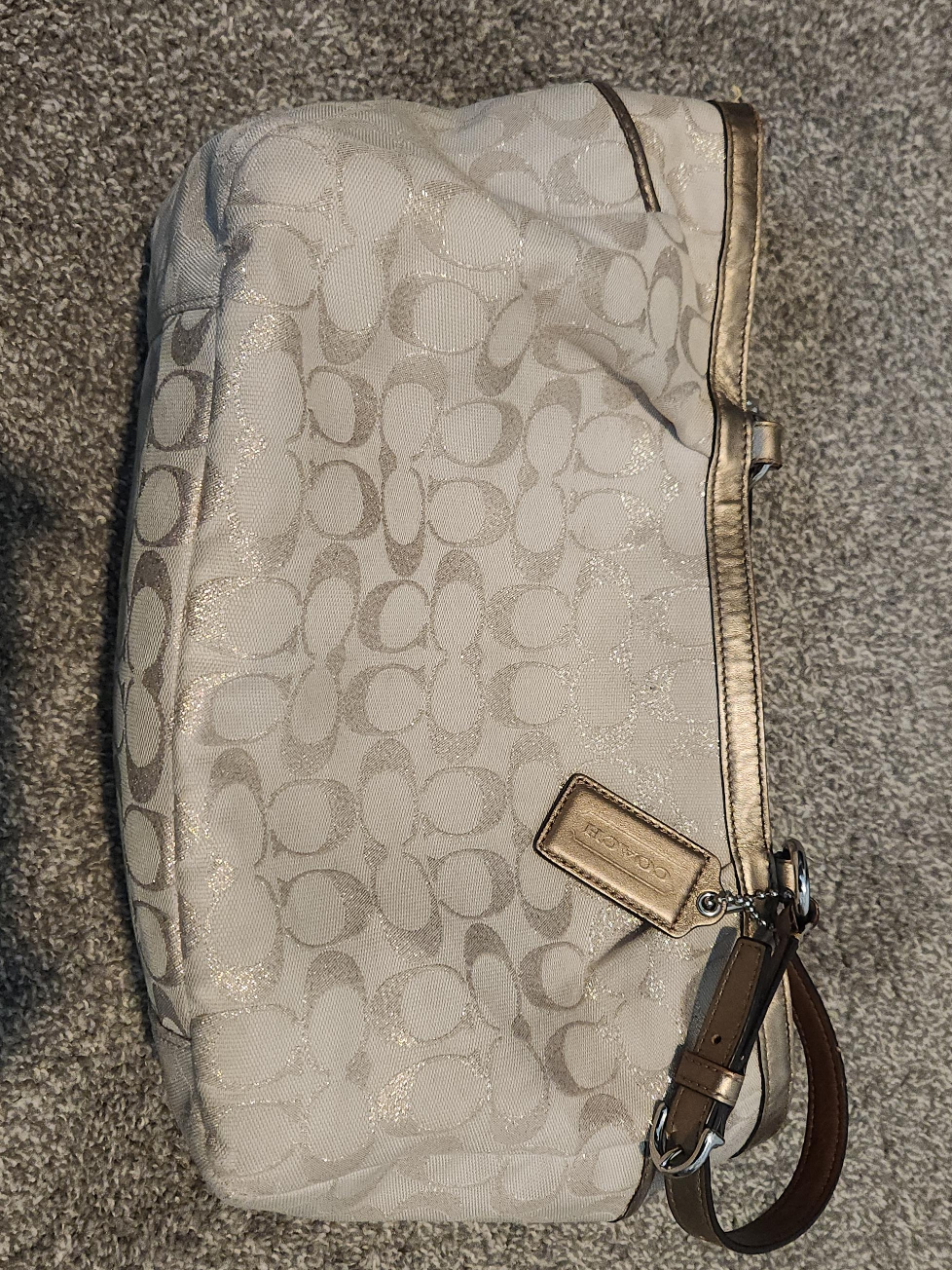 Coach Handbag - Neutral Tones