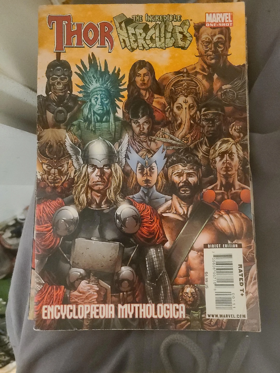 The Incredible Thor Hercules Marvel One-Shot Comic thumbnail