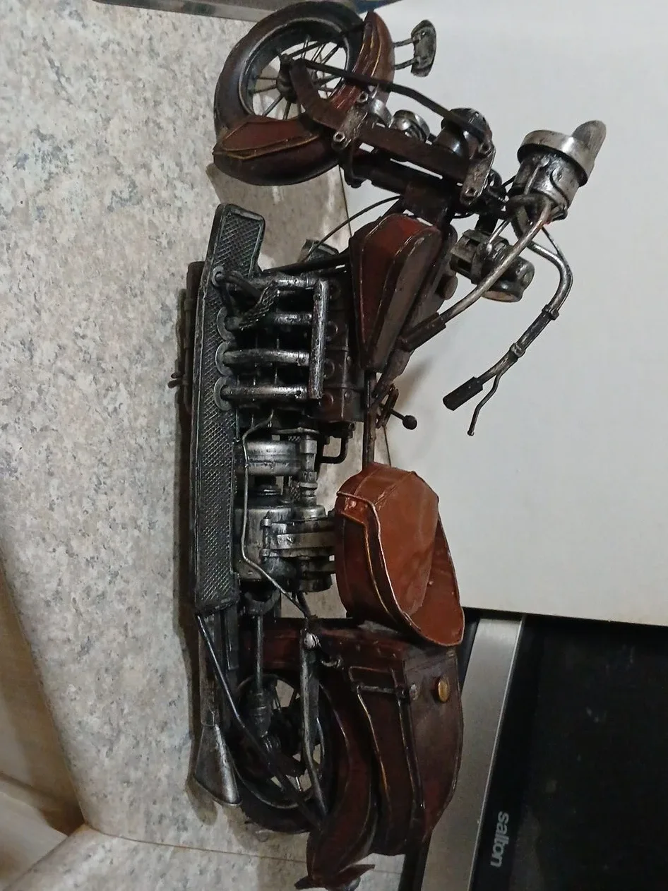 Vintage Motorcycle Model