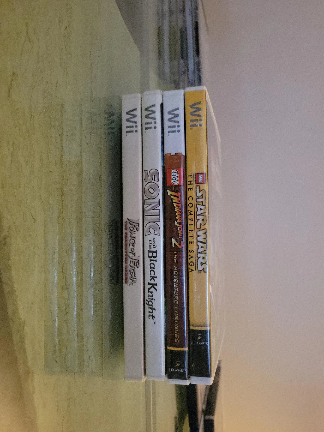 Wii Games: Star Wars, Indiana Jones, Sonic, Prince of Persia thumbnail