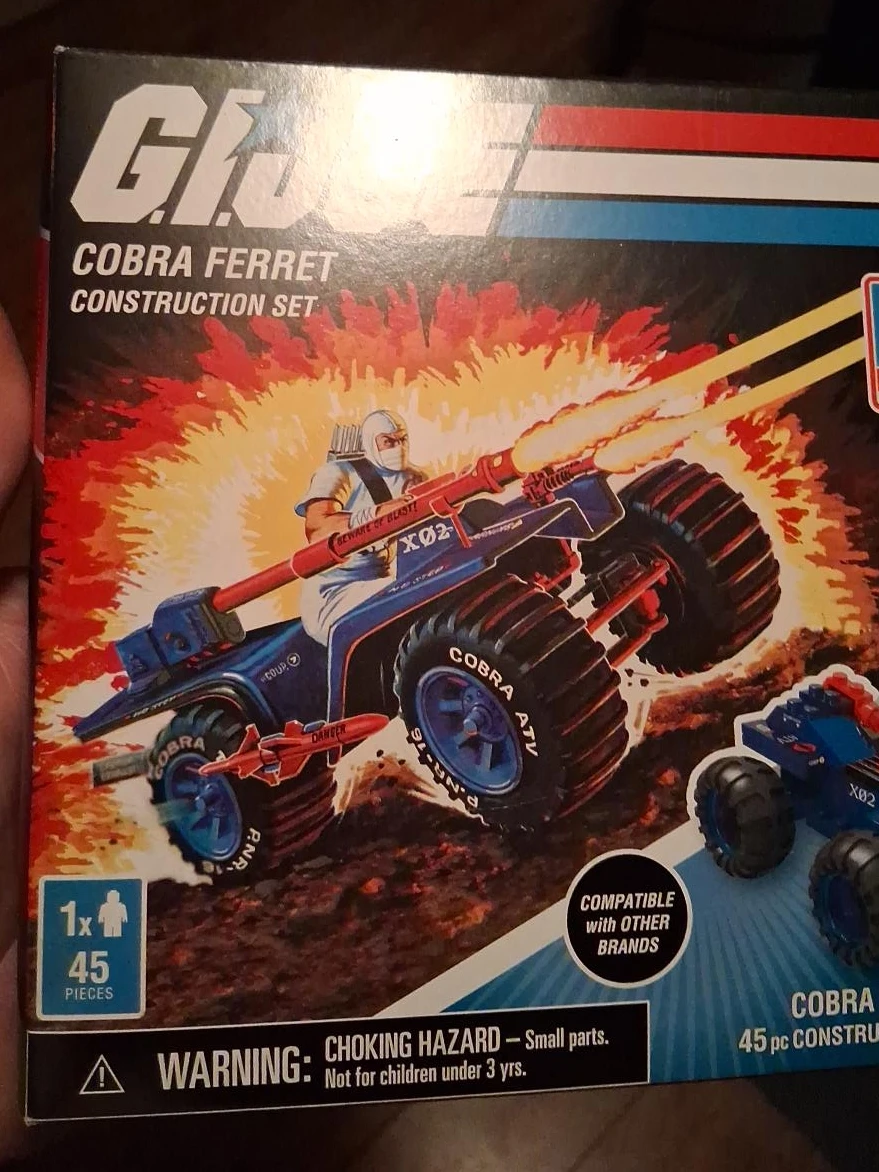 GI Joe Cobra Ferret Construction Set - New!