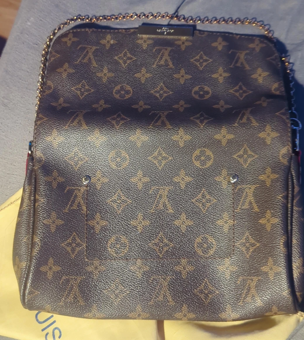 Louis Vuitton Brown Patterned Shoulder Bag