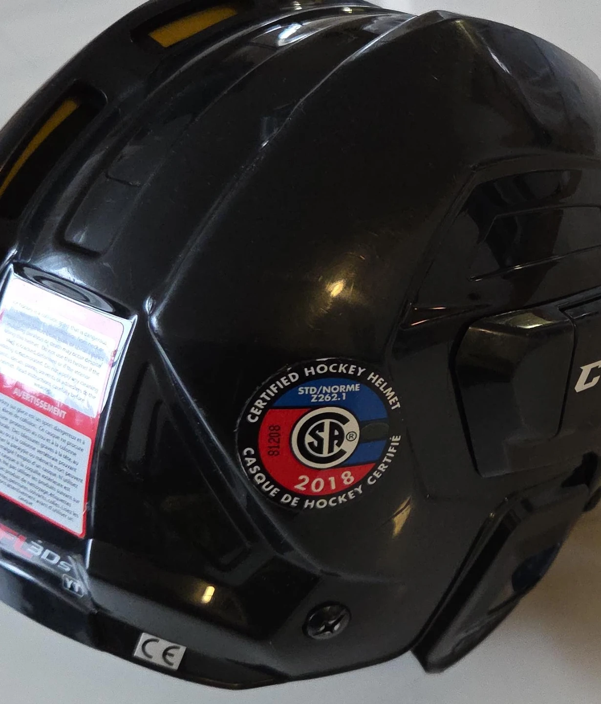 CCM Hockey Helmet - Black thumbnail