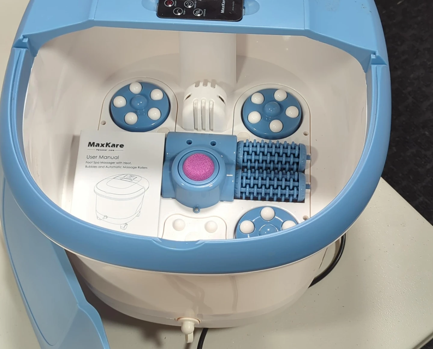 MaxKare Foot Spa Massager - Like New!