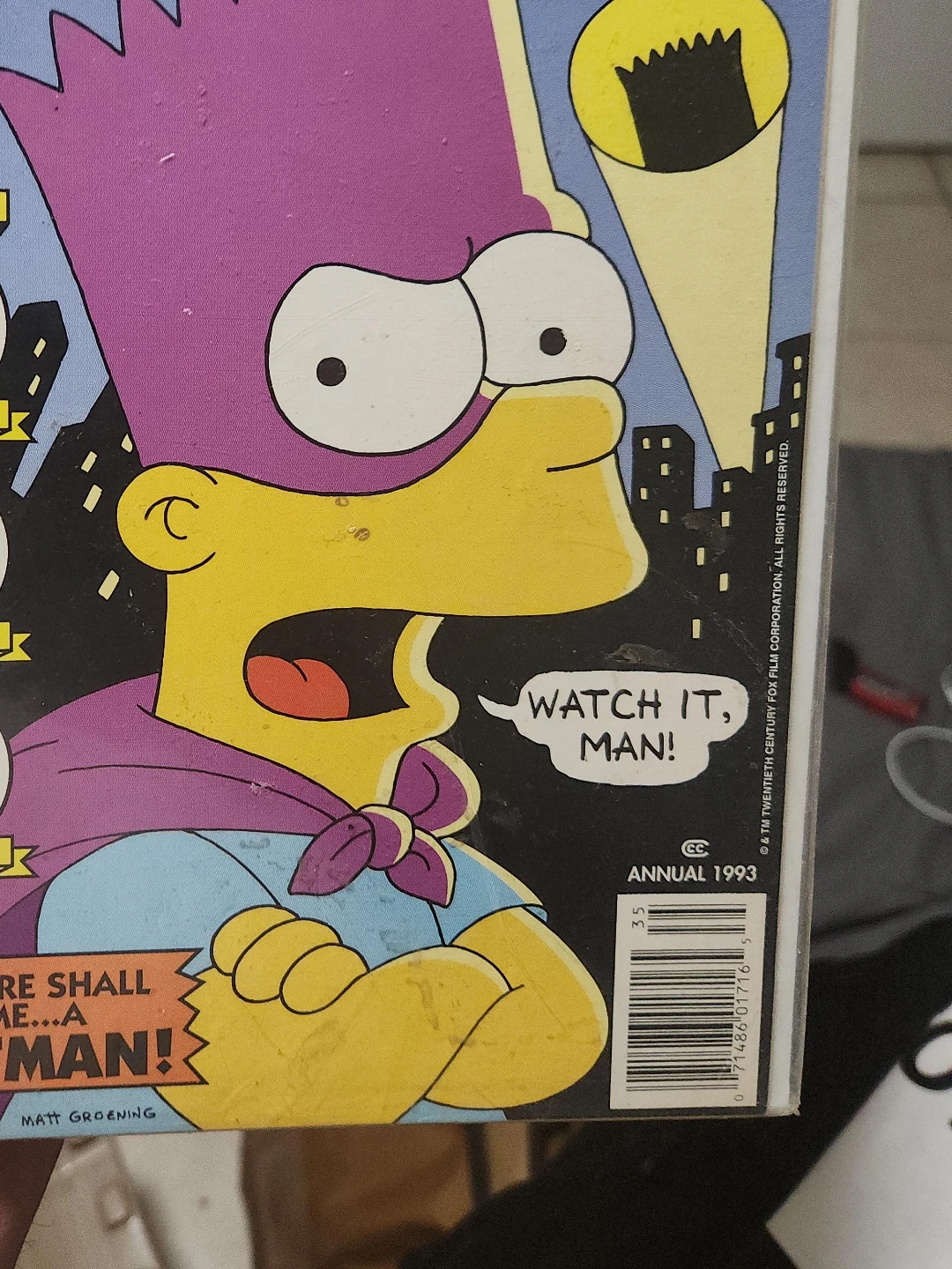 The Simpsons Annual 1993 Comic Book