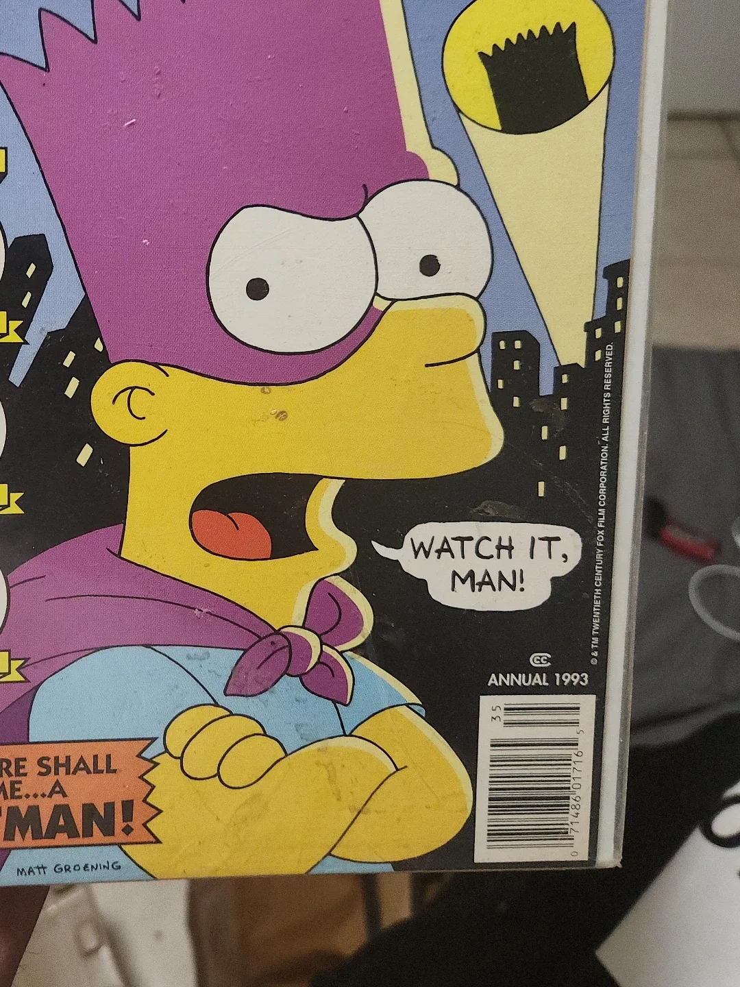 The Simpsons Annual 1993 Comic Book