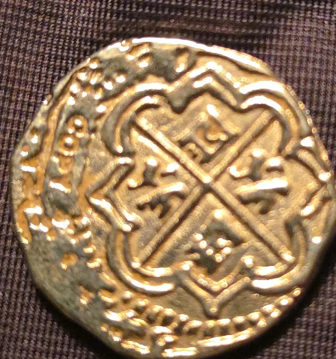 Replica Spanish Doubloon Coin