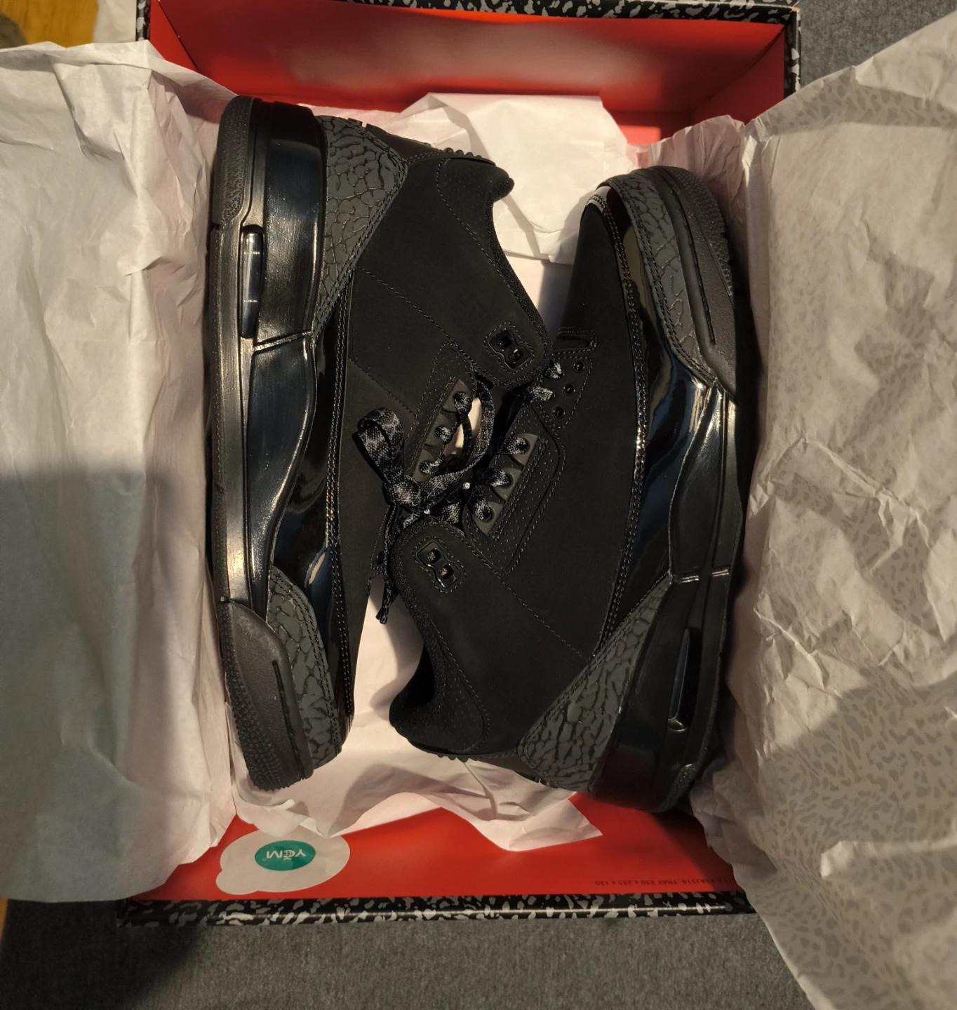 Air Jordan 3 Retro Black Cats thumbnail