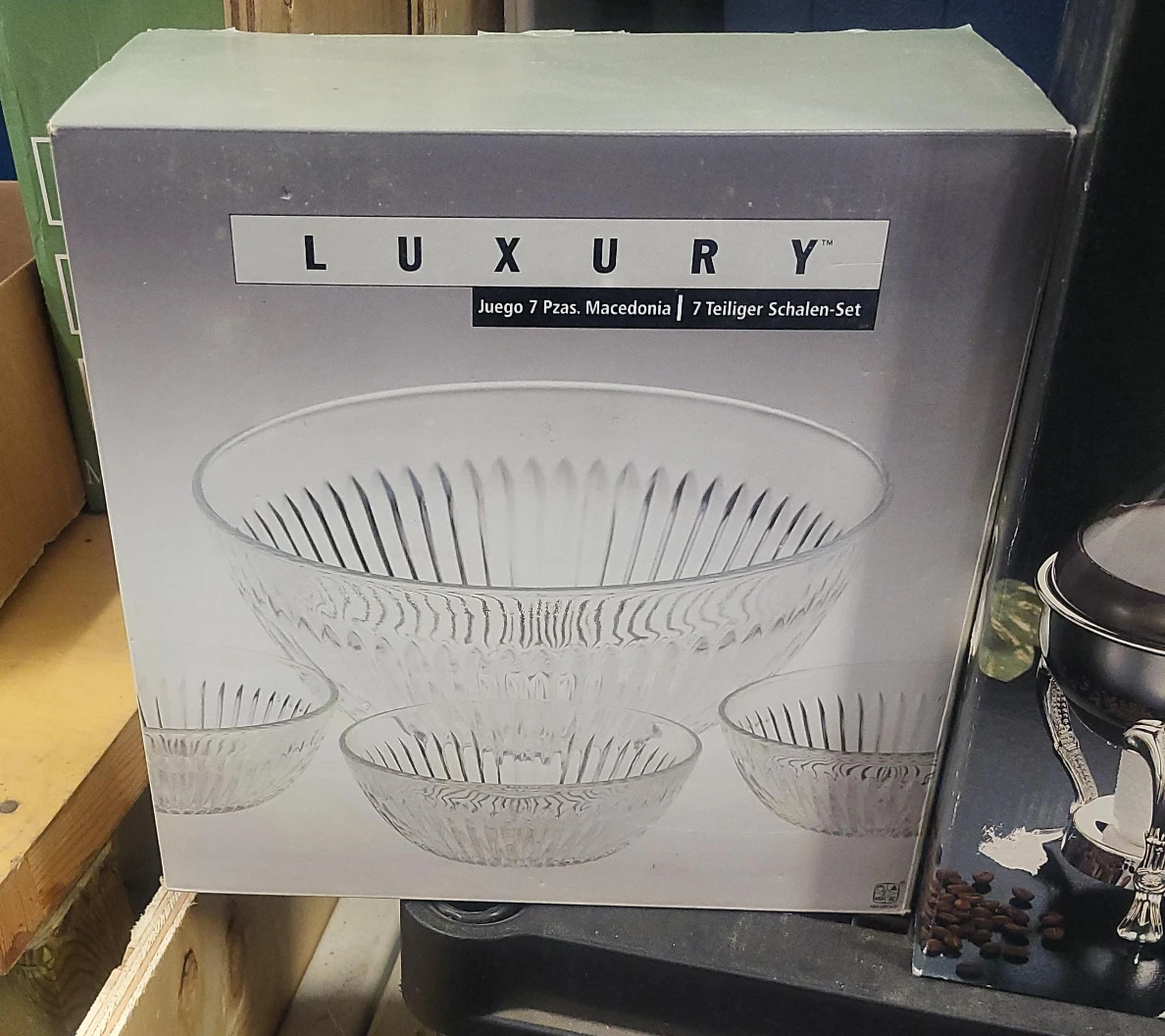 Luxury Juego 7 Pzas Macedonia Bowl Set