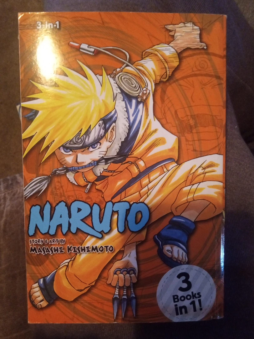 Naruto 3-in-1 Manga by Masashi Kishimoto