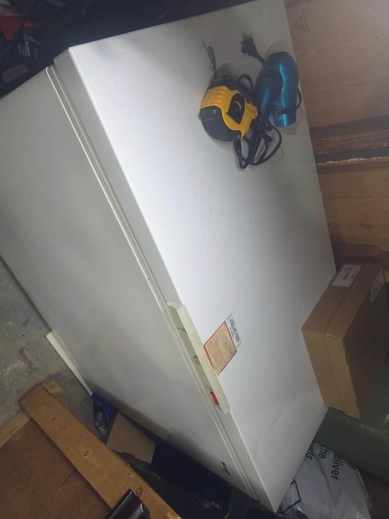 White Chest Freezer