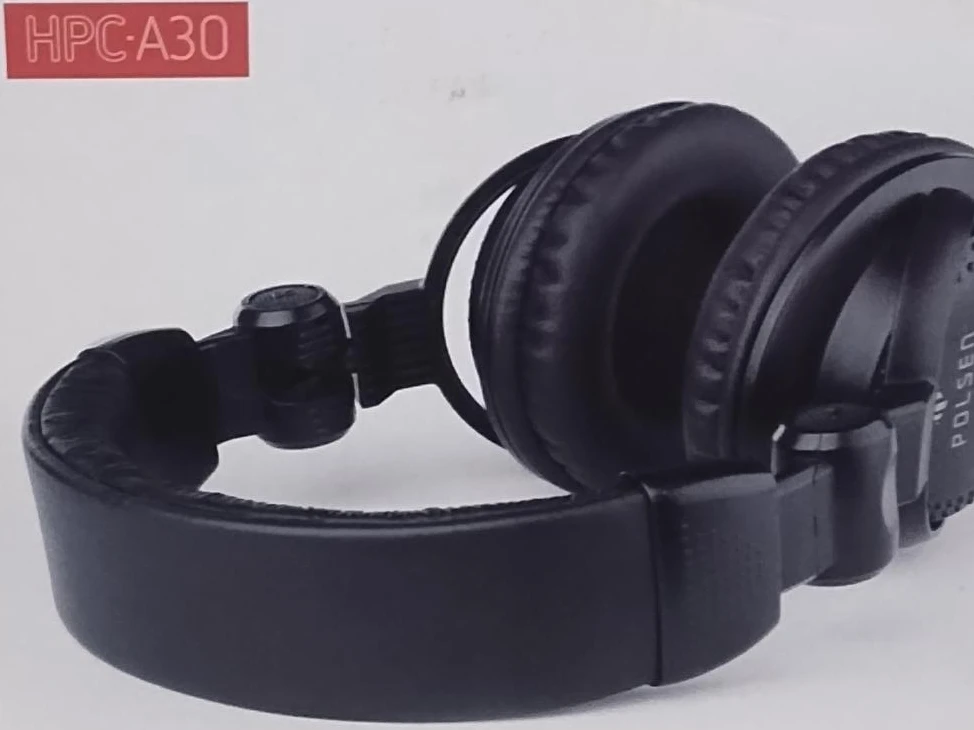 Polsen HPC-A30 Headphones - Black
