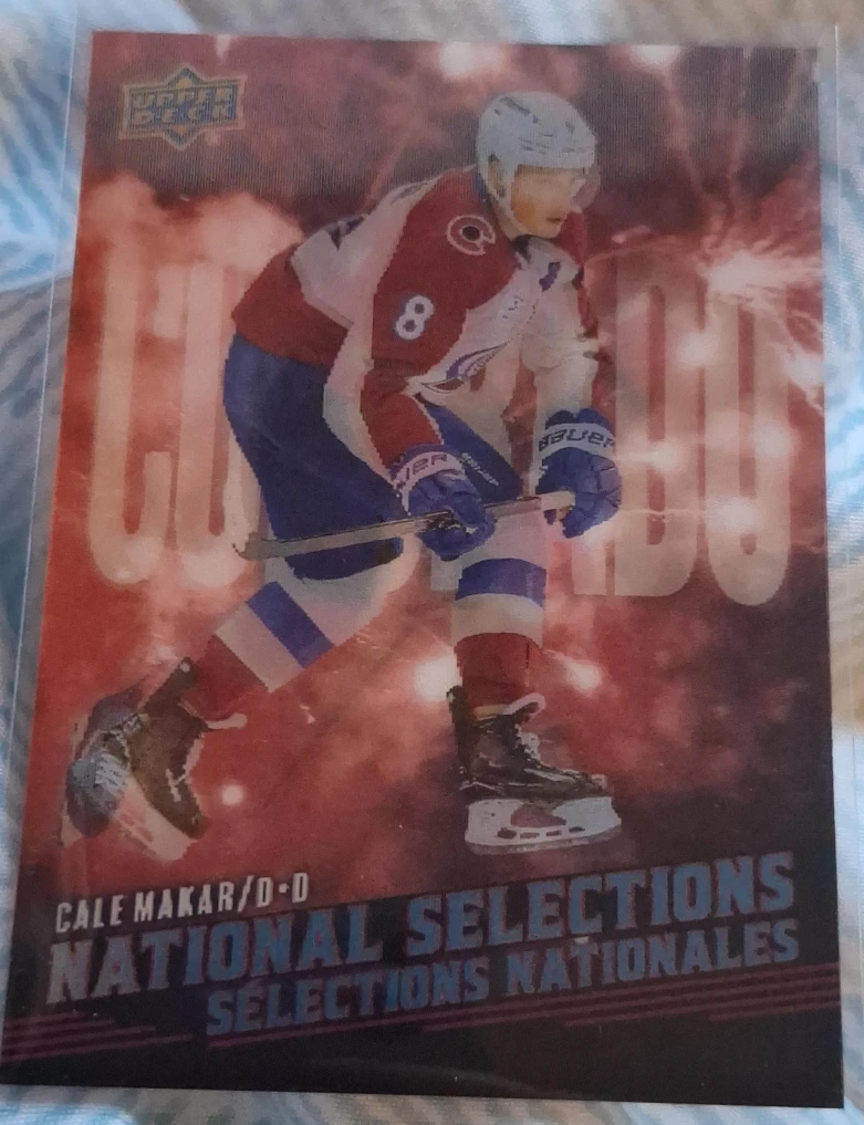 Cale Makar Tim Hortons Hockey Card