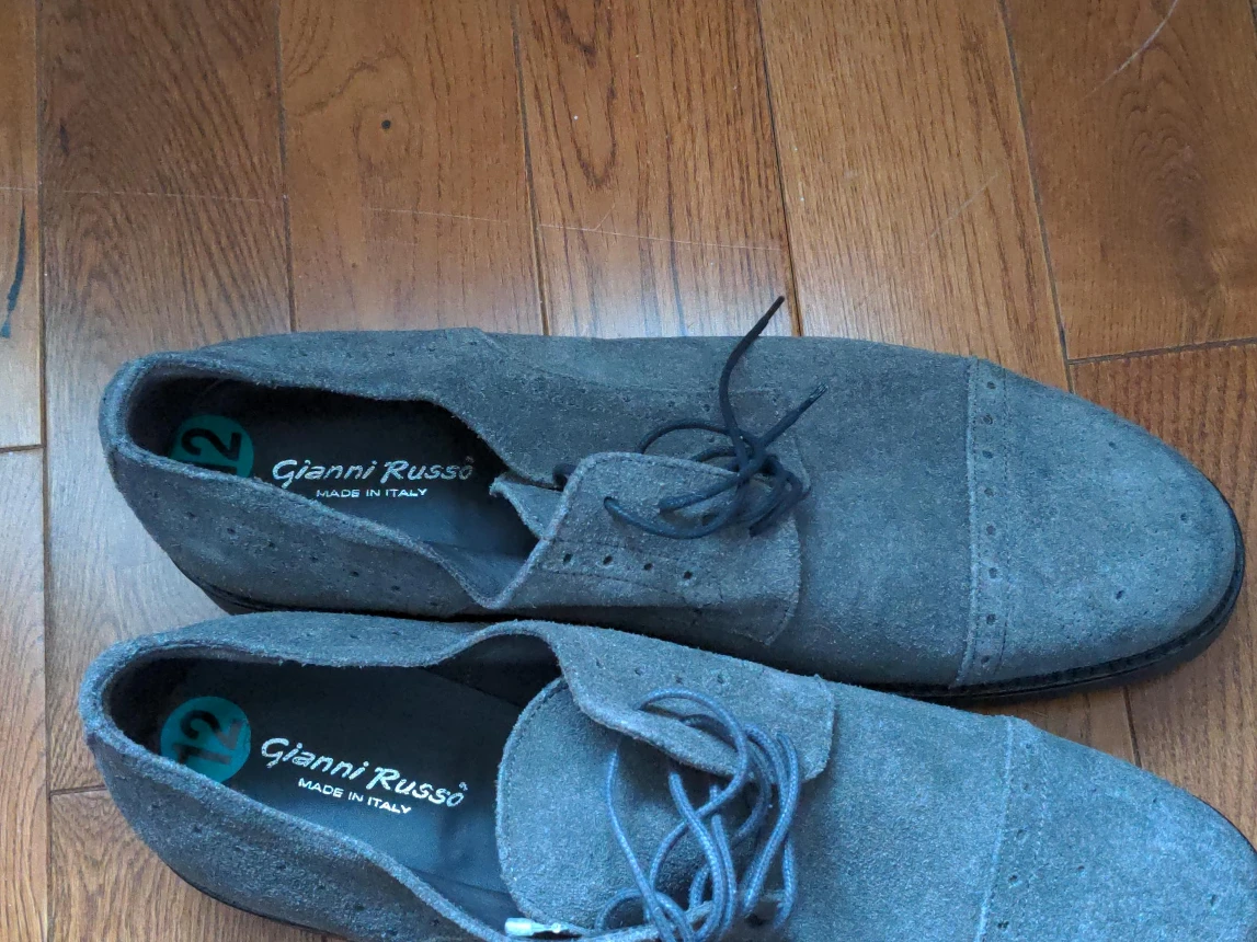 Gianni Russo Suede Dress Shoes - Size 12