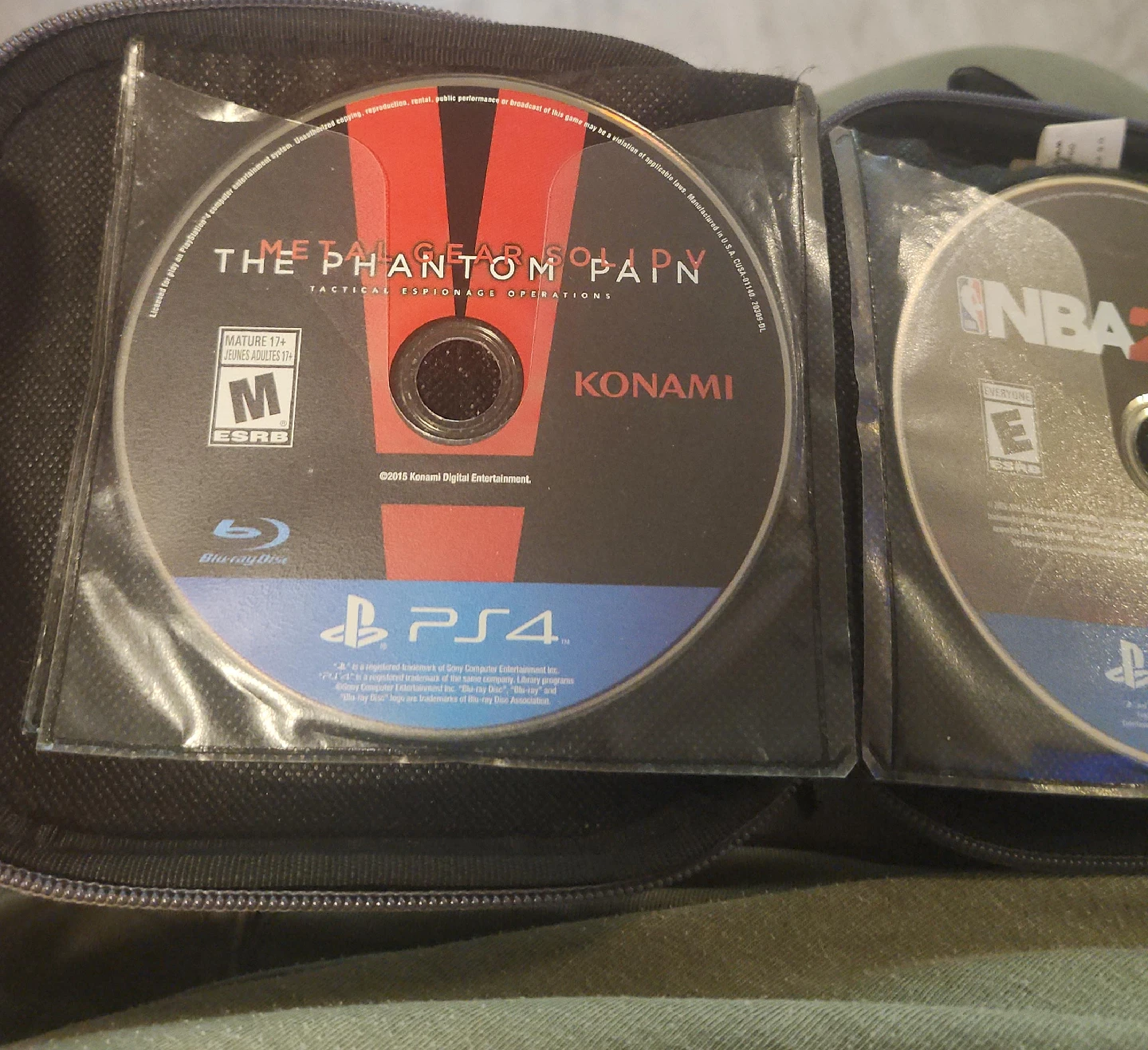 Metal Gear Solid V The Phantom Pain PS4 Blu-ray Disc Game
