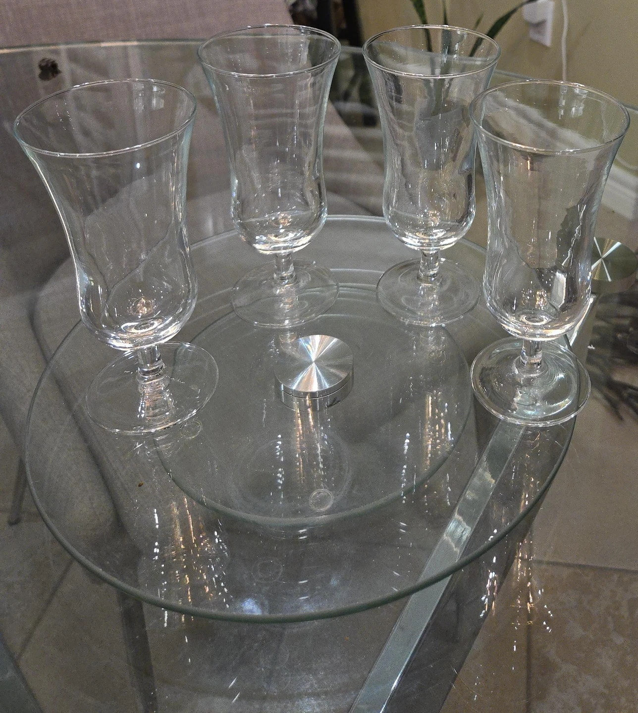 4 glasses
