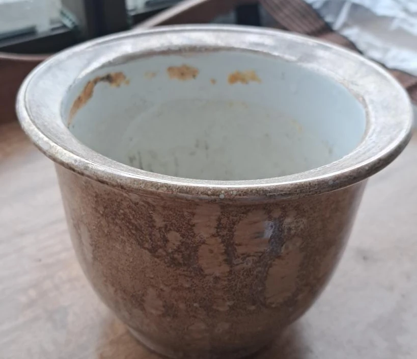 Ceramic Plant Pot Brown
