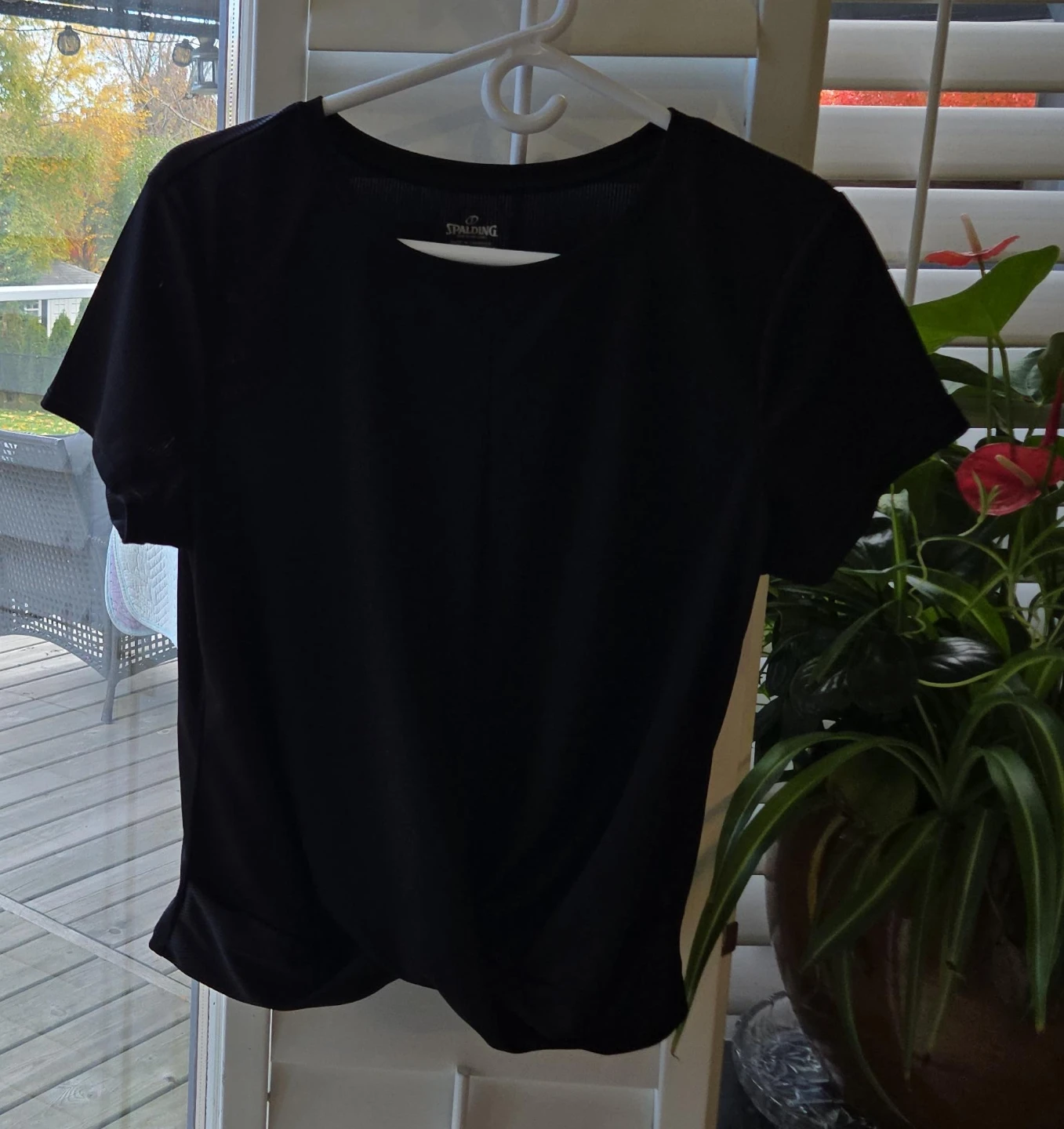 Spalding Black T-Shirt