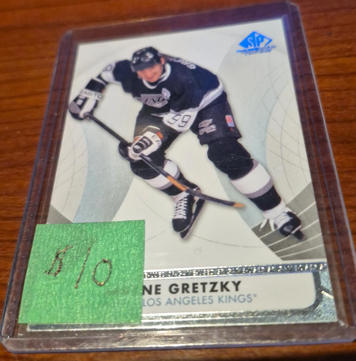 Wayne Gretzky Los Angeles Kings SP Authentic Hockey Card thumbnail