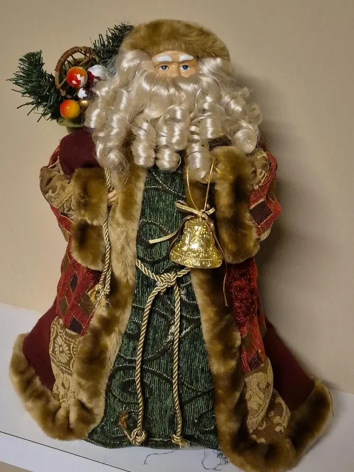 Santa Claus Figurine with Bell