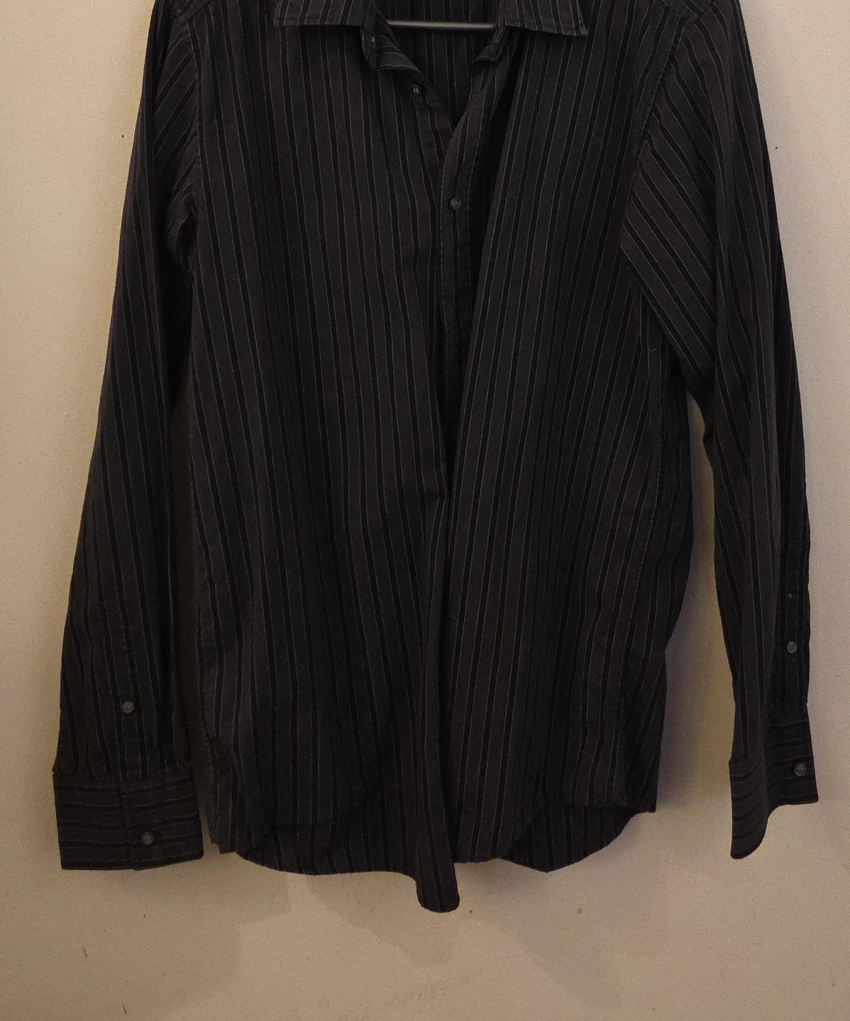 Striped Long Sleeve Dress Shirt