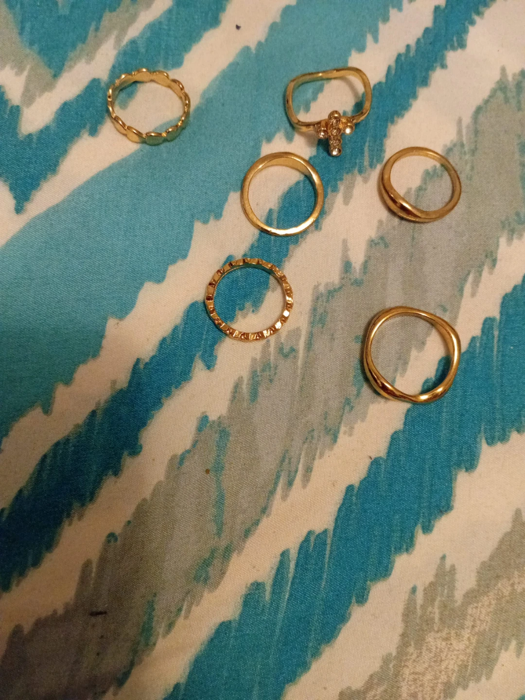 Gold Ring Set
