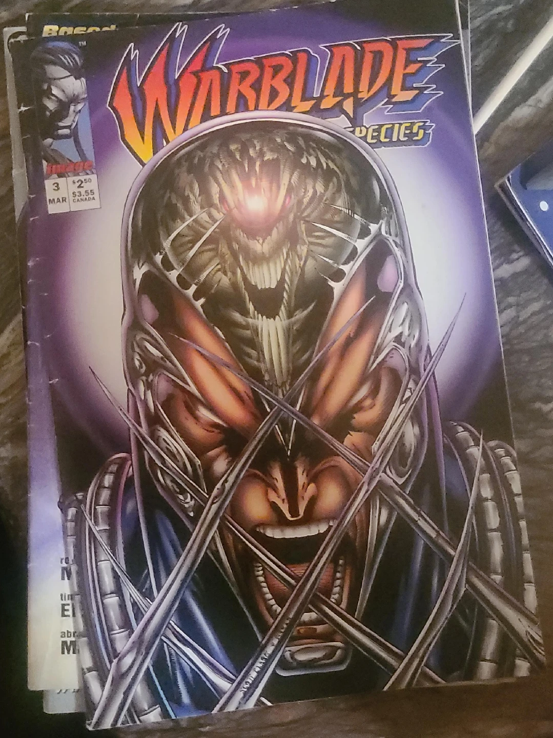 Warblade Species #3 Comic Book thumbnail