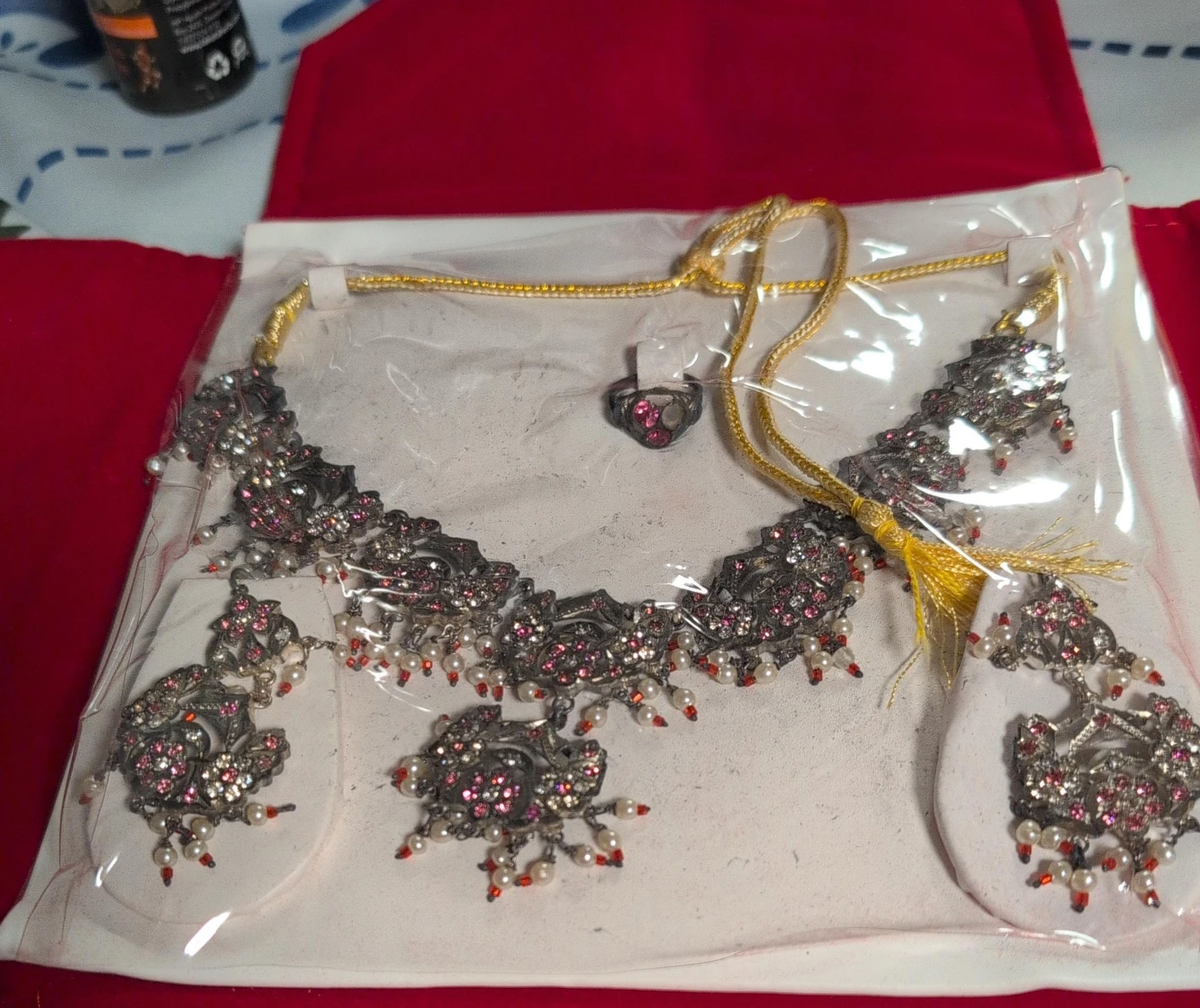 Necklace, Earrings, and Ring Set thumbnail