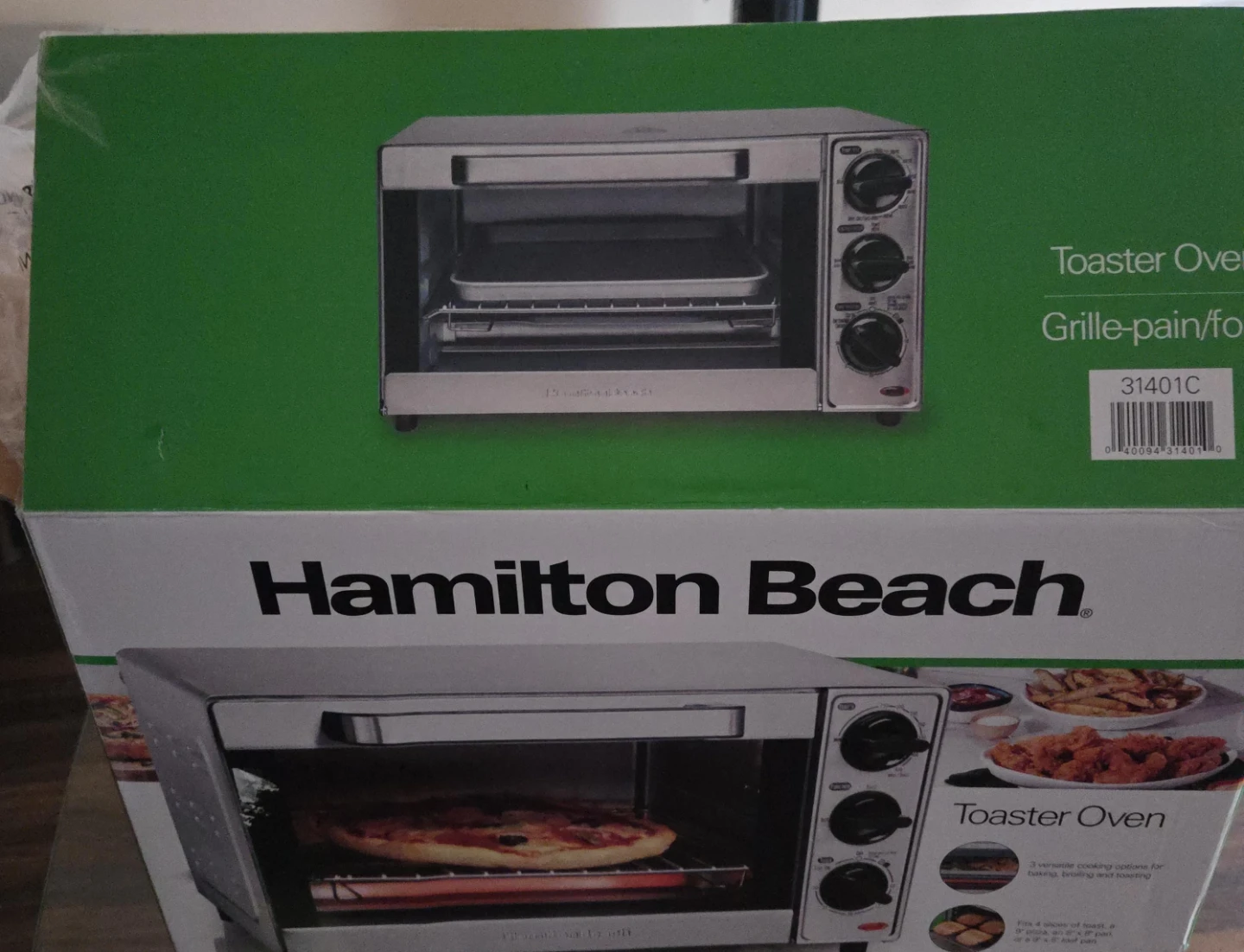 Hamilton Beach Toaster Oven - Model 31401C